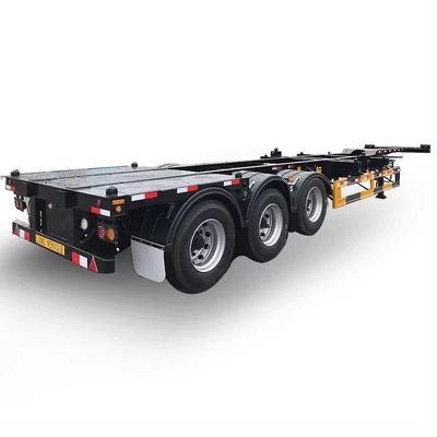 Container personnalisable à 3 essieux 40FT Semi-remorque squelettique avec demande personnalisée