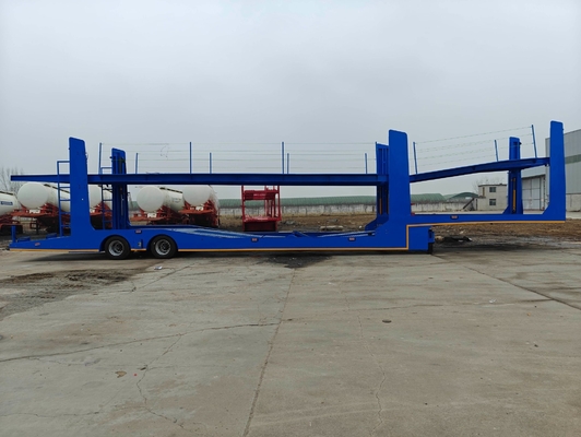 50 T de poids de chargement Voiture de transport SUV remorque de transport pour le transport de véhicules lourds