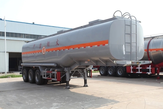 3 essieux réservoir de carburant semi-remorque 40000 42000 45000 50000 60000 Litres réservoir d'huile