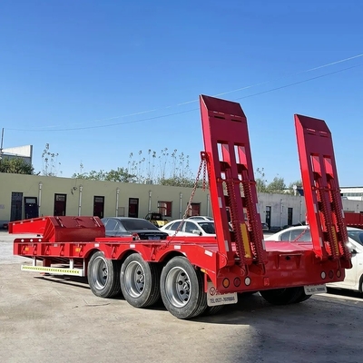Système de freinage antiblocage ABS 3 essieux 40 tonnes Semi-remorque à roues basses pour camion tracteur