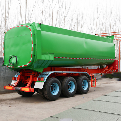 3/4 essieux 60 à 80 tonnes Tickers lourds / camions à décharge Semi-remorque avec capacité de moteur 4-6L