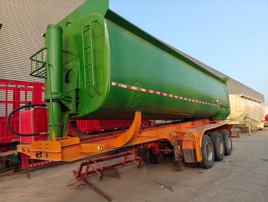 Semi-remorque certifiée ISO pour pneus de 31 à 40 tonnes