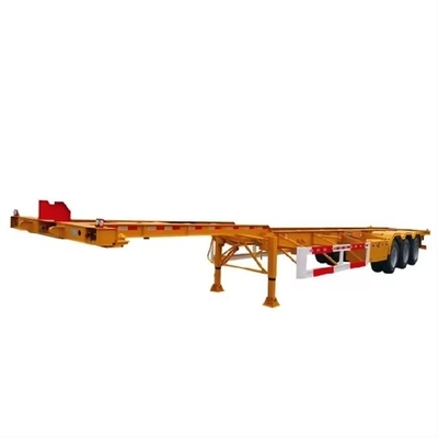 20 pieds 45 pieds squelettique utilisé Semi 40 pieds squelettique conteneur châssis remorque Semi-remorque