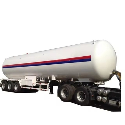 NO.005 Huile Diesel Huile brute 3 essieux Huile de combustible GPL GNL Semi-remorque nue avec cire