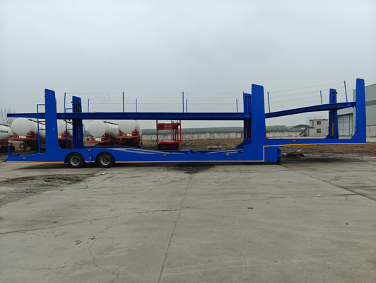 Semi-remorque à deux étages pour le transport automobile