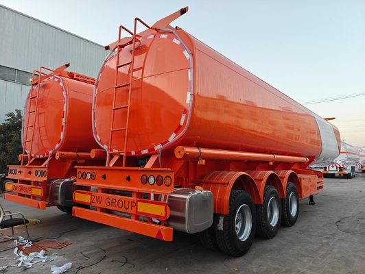 3 essieux 30000L/40000L/50000L en acier au carbone/en acier inoxydable/en alliage d'aluminium