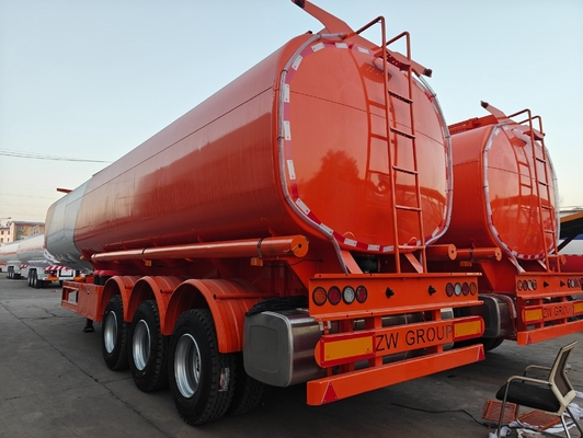 Traîneau 1820 mm Maxway réservoir de carburant en aluminium pétrolier réservoir de pétrole semi-remorque 42000 45000 litres ventes