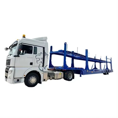 6 8 Unités véhicule de transport de véhicule de transport semi-remorque équipée de suspension mécanique en acier