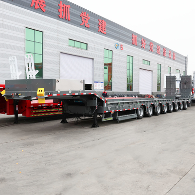 13000x2500-3000x1650mm 60 tonnes 100 tonnes 12 roues Lit bas bas garçon bas semi-remorque