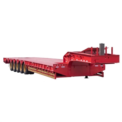 40 tonnes de remorque à lit plat à lit bas avec pneus triangulaires/doubles pièces et conception lourde
