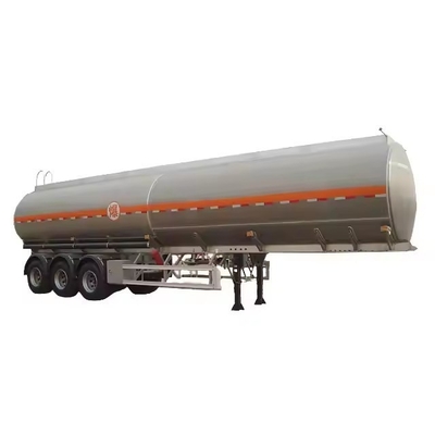 Alliage d'aluminium personnalisé 3/4 essieux pétrole essence carburant diesel réservoir semi-remorque avec 1