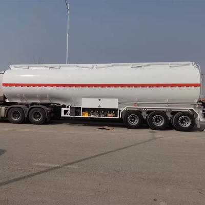 11500*2500*3600 mm 2 à 3 essieux combustible liquide inflammable réservoir d'huile chimique semi-remorque