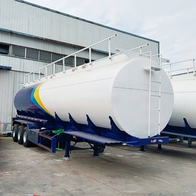 11500*2500*3600 mm 2 à 3 essieux combustible liquide inflammable réservoir d'huile chimique semi-remorque