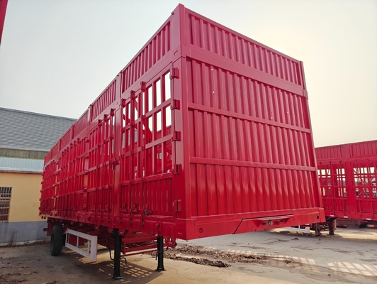 2/3/4 essieux clôture commerciale animal bétail semi-remorque sans ABS anti-blocage freinage