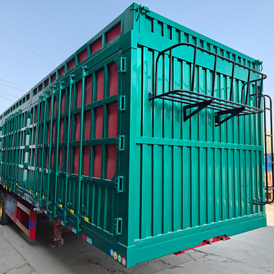 3 axes de clôture de camion semi-remorque avec Jost Kingpin et pas de système de freinage antiblocage ABS