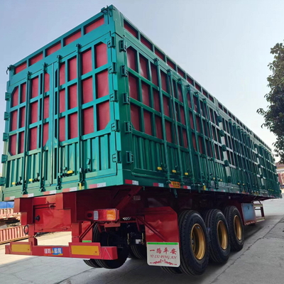 40 pieds 50 tonnes Lit plat Lit plat Semi-remorque Chassis de conteneur de chargement lourd chinois
